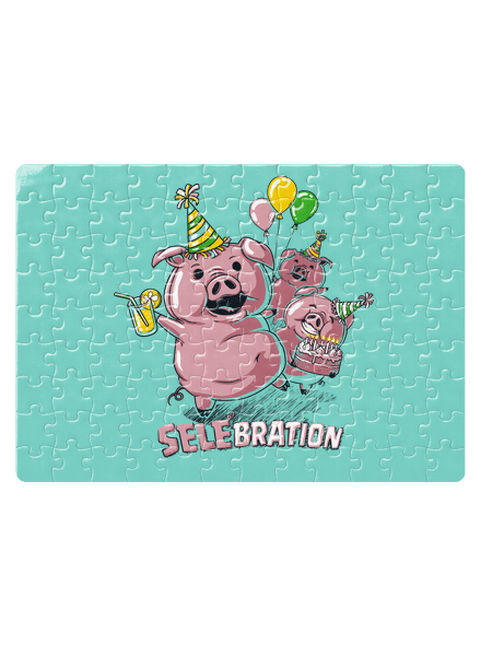 Selebration puzzle White