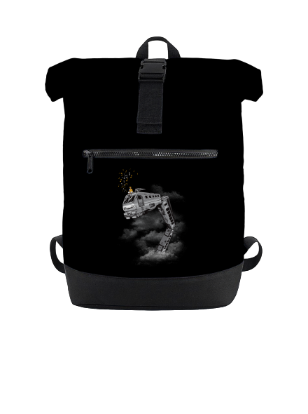 Snake Train batoh Black