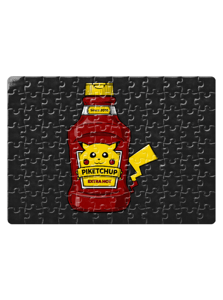 Piketchup puzzle White