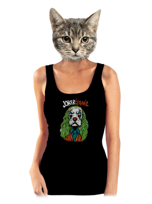 JokerŠpaněl dámské tílko klasické Black