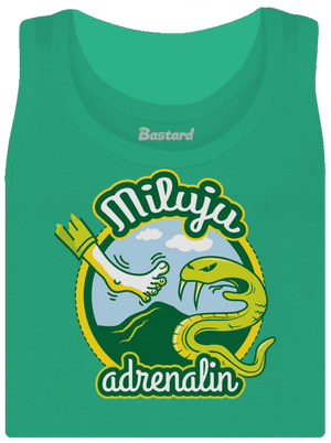 Miluju adrenalin dámské tílko klasické Mint Mal