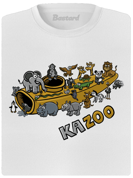 KaZoo dámské sportovní tričko White