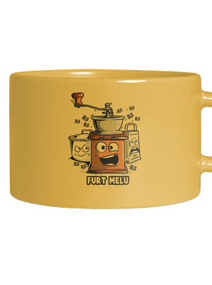 Mlýnek hrnek makronka Yellow Macaron