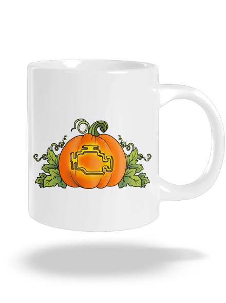 Strašidelný Halloween velký hrnek White