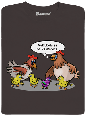Velikonoční kuře pánské dlouhý rukáv Bear Brown