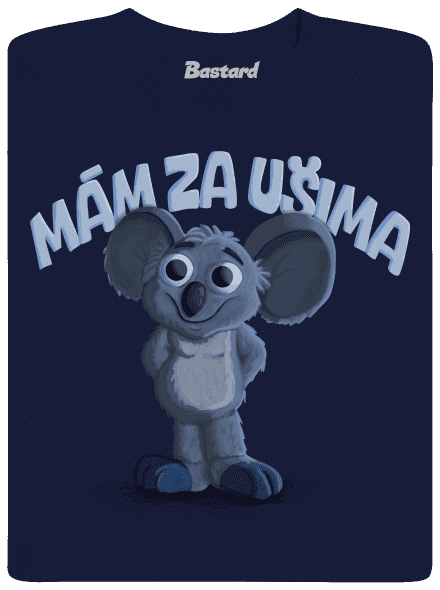 Mám za ušima pánské dlouhý rukáv Navy