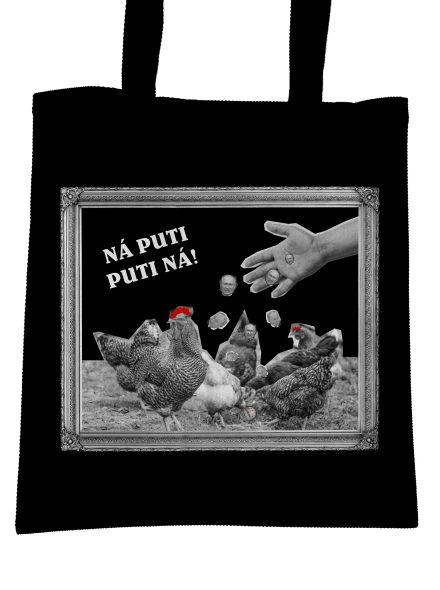 Ukrajina - Ná Puti Puti Ná taška Black