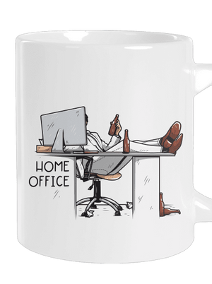 Home Office velký hrnek White