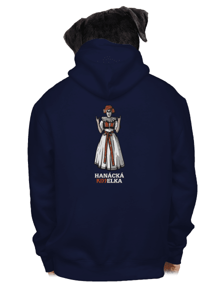 Hanácká Kisselka pánská mikina na zip Navy