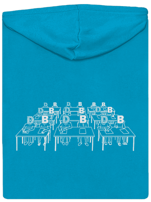 Cimrman: Debil, blbeček dámská mikina na zip Blue Atol