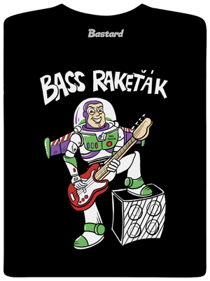 Bass Rakeťák pánské tričko Black