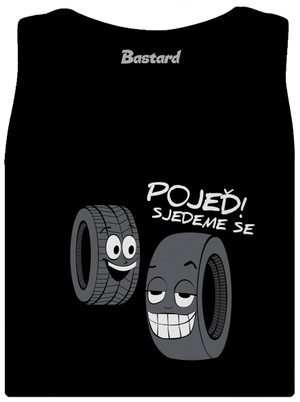 Pneumatiky dámské tílko klasické Black