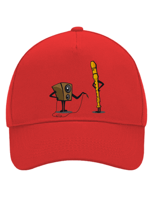 Plug-in jack kšiltovka baseballka Classic Red