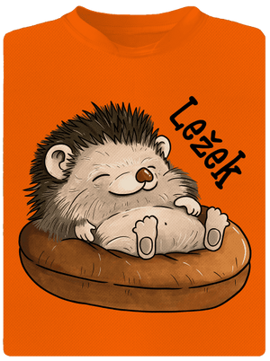 Ležek dětské sportovní tričko Neon Orange