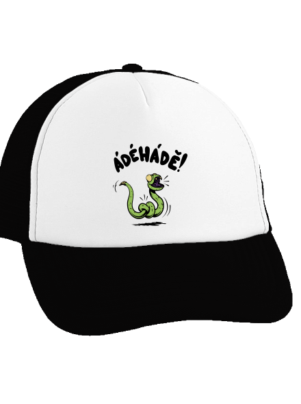 Ádéhádě kšiltovka truckerka Black cap
