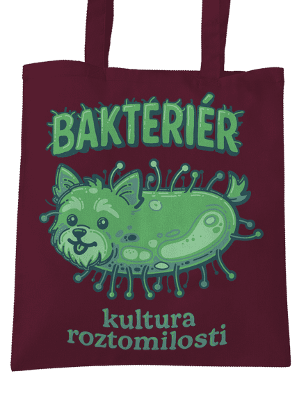 Bakteriér taška Burgundy
