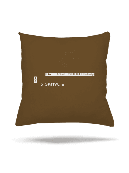 5 Samyc polštář Chocolate Pol