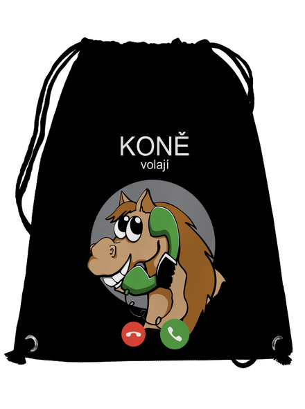 Koně volají vak Black