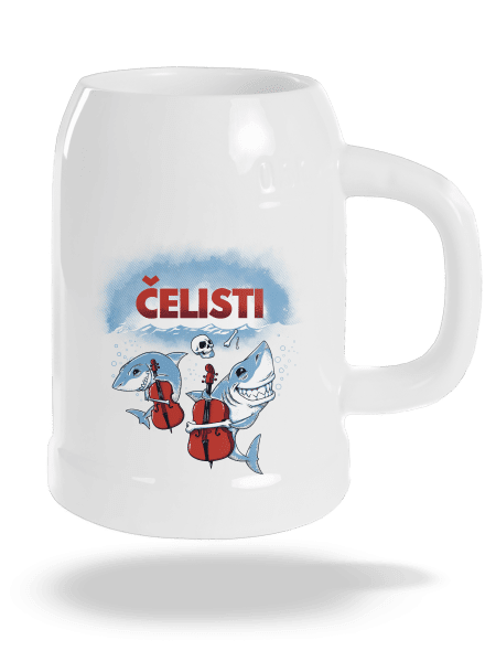 Čelisti půllitr White