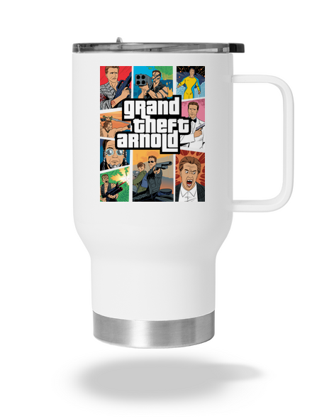 Grand Theft Arnold termohrnek White