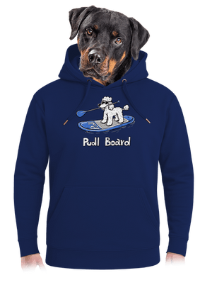 Pudl board unisex mikina premium Navy