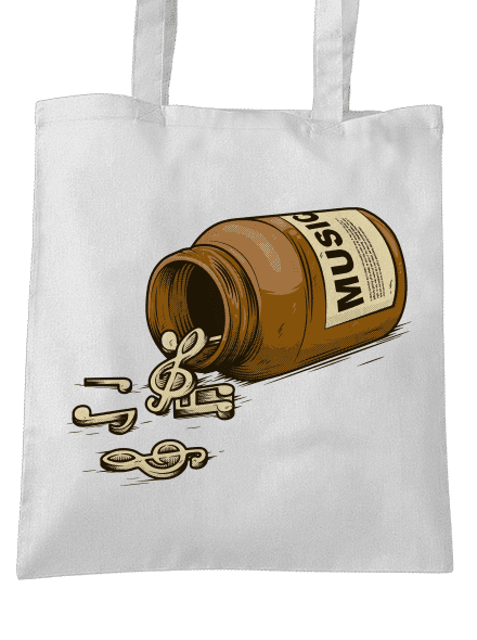 Music Pills taška White