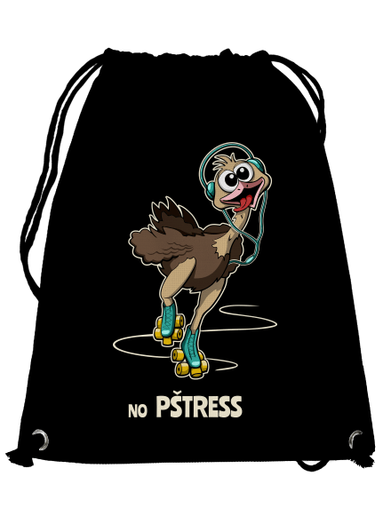 No pštress vak Black
