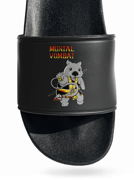 Mortal Vombat pantofle Black