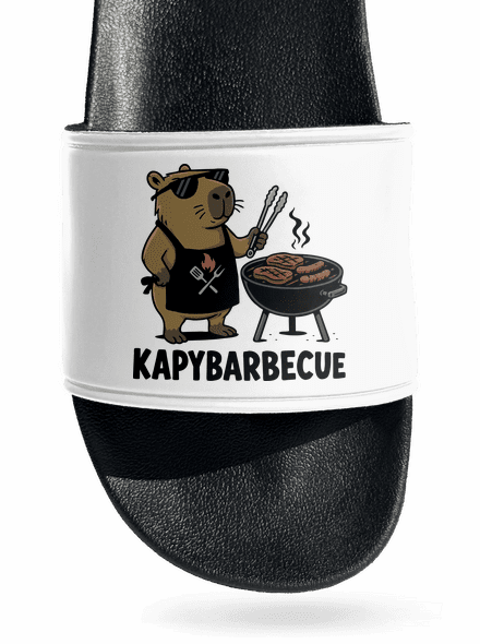 Kapybarbecue pantofle White