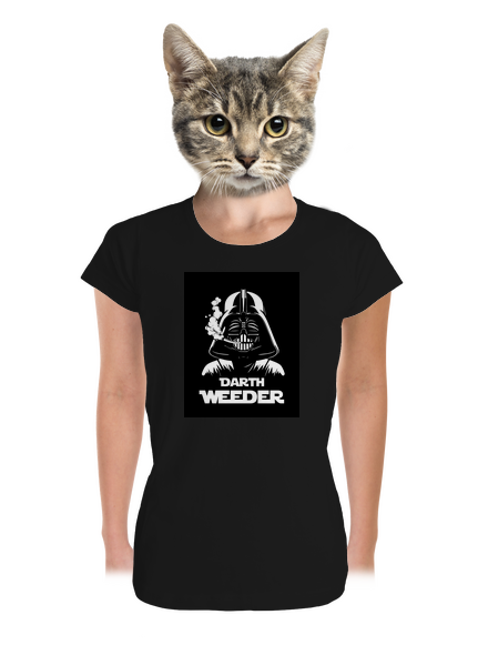 Darth Weeder dámské tričko premium Black