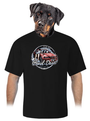 Automyčka Pavel unisex tričko oversized Black