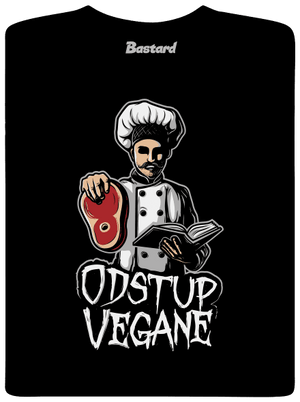 Odstup vegane pánské dlouhý rukáv Black
