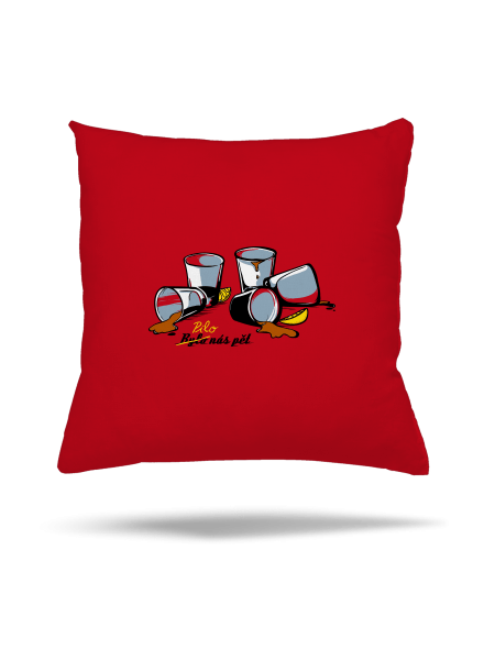 Pilo nás pět polštář Red