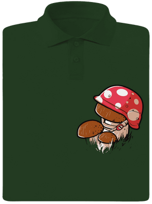 Hřib pánská polokošile Bottle Green Mal