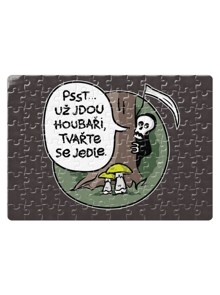 Muchomůrky zelené puzzle White