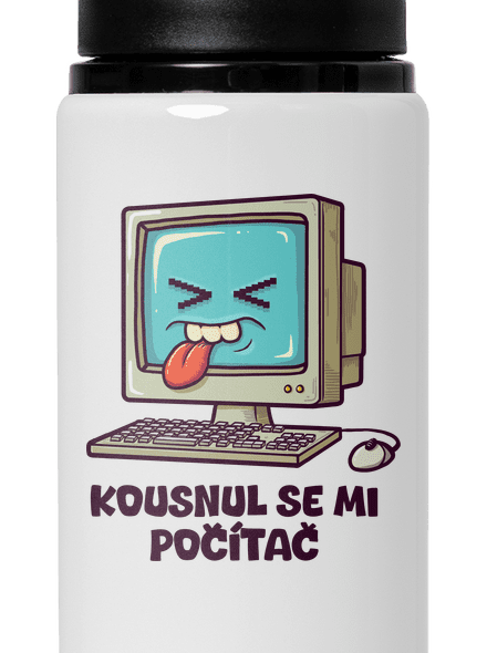 Kousnul se mi počítač lahev na vodu White