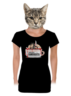 dámské tričko s lemem