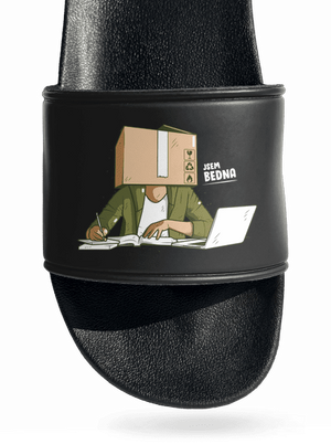 Jsem bedna pantofle Black