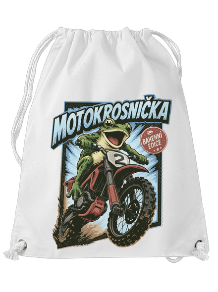 Motokrosnička vak White