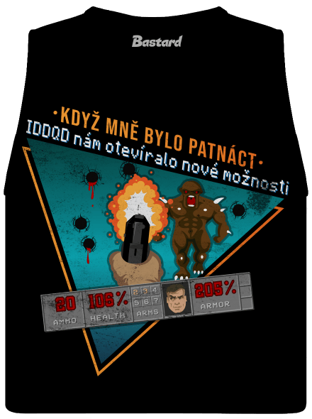 B15: Doom dámské tílko volné Black