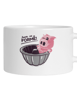 Ve formě hrnek makronka White