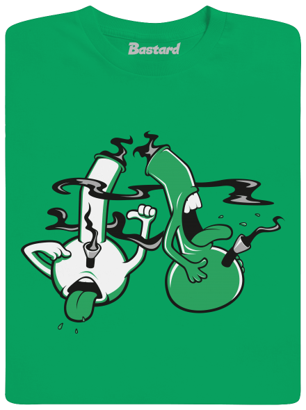 Bongo kašel pánské tričko Kelly Green