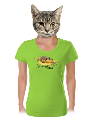 Miluju válení dámské tričko Apple Green