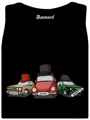 Tři veteráni dámské tílko klasické Black