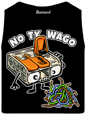 Wago svorka pánské tílko Black