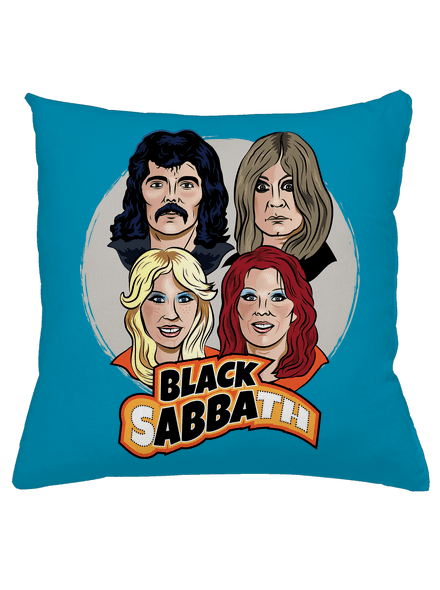 Black Abba polštář Blue Turquoise