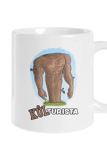 Kůlturista klasický hrnek White