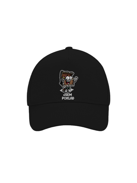 Jsem poklad kšiltovka baseballka Black