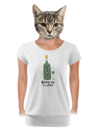 dámské tričko s lemem