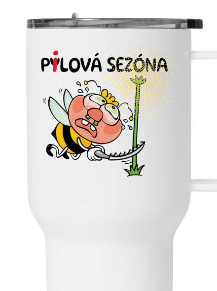 Pylová sezóna termohrnek White